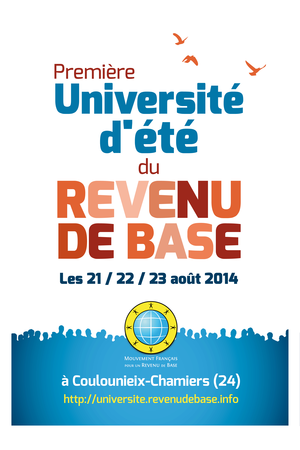 Université d'été du Revenu de Base 2014